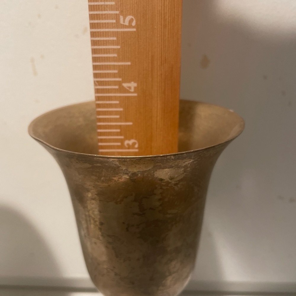 Vintage Brass Goblets Made In India 🇮🇳 - Picture 7 of 8